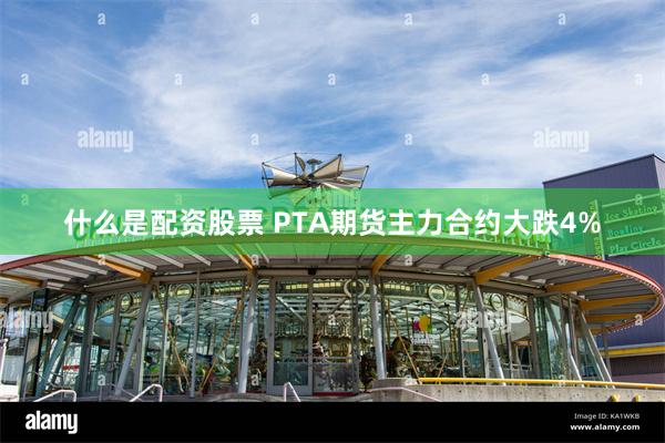 什么是配资股票 PTA期货主力合约大跌4%