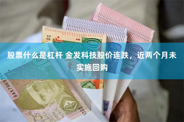 股票什么是杠杆 金发科技股价连跌，近两个月未实施回购