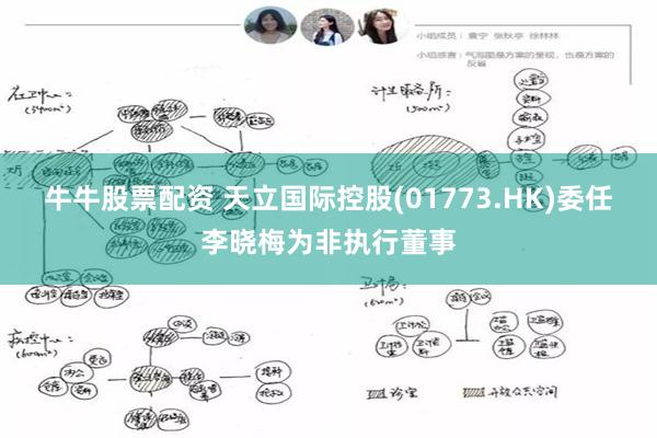 牛牛股票配资 天立国际控股(01773.HK)委任李晓梅为非执行董事